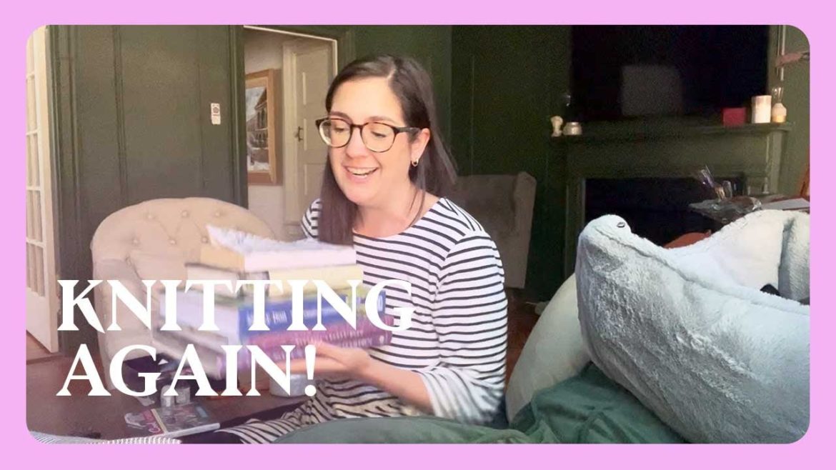 KNITTING AGAIN + GARDENING BOOKS HAUL | Jaclyn Salem vlogs KNITTING AGAIN + GARDENING BOOKS HAUL | Jaclyn Salem vlogs