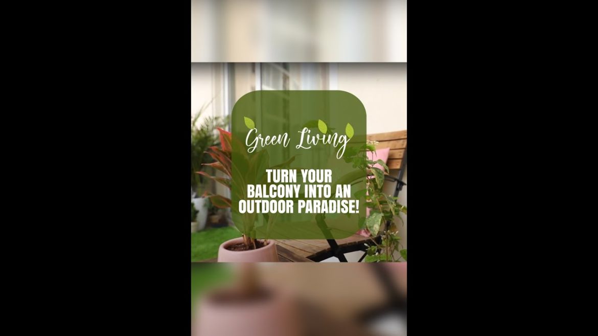 Turn Your Balcony Into An Outdoor Paradise | Balcony Makeover Ideas