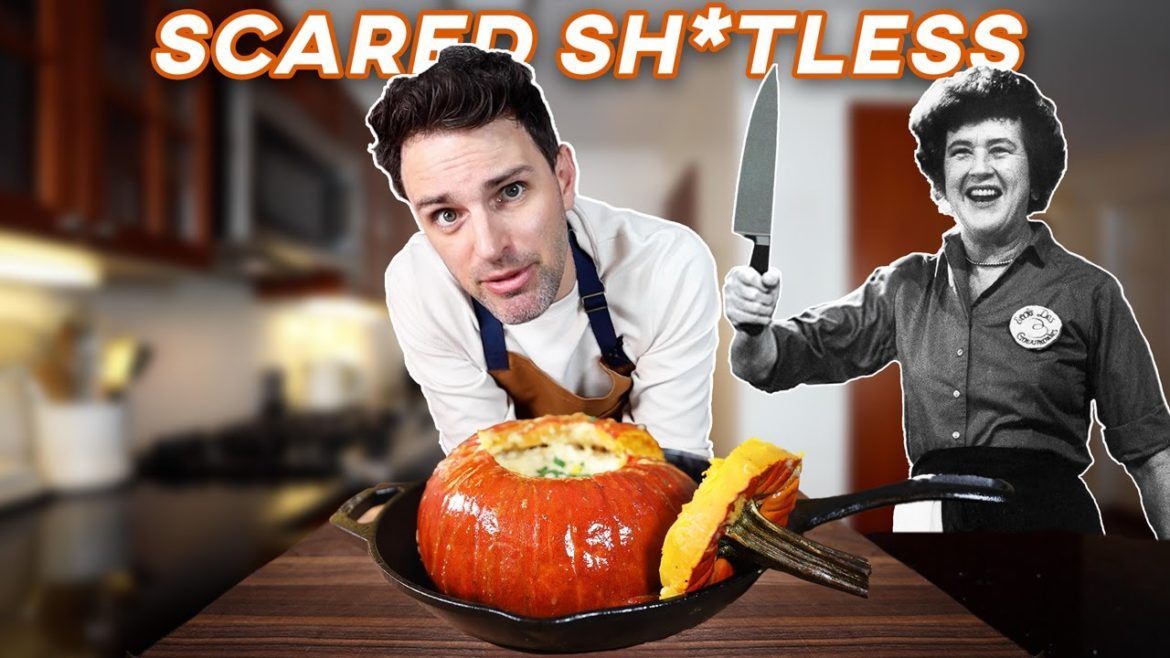 Julia Child's Stuffed Pumpkin Scared the Crap Out of Me Julia Child's Stuffed Pumpkin Scared the Crap Out of Me