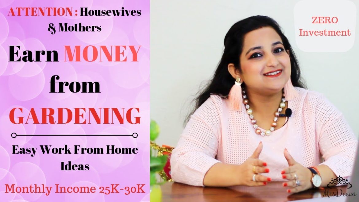 Earn Money from GARDENING (Rooftop) | Earn 25-30K Monthly | 6 Easy Business Ideas | Housewives&MOMS