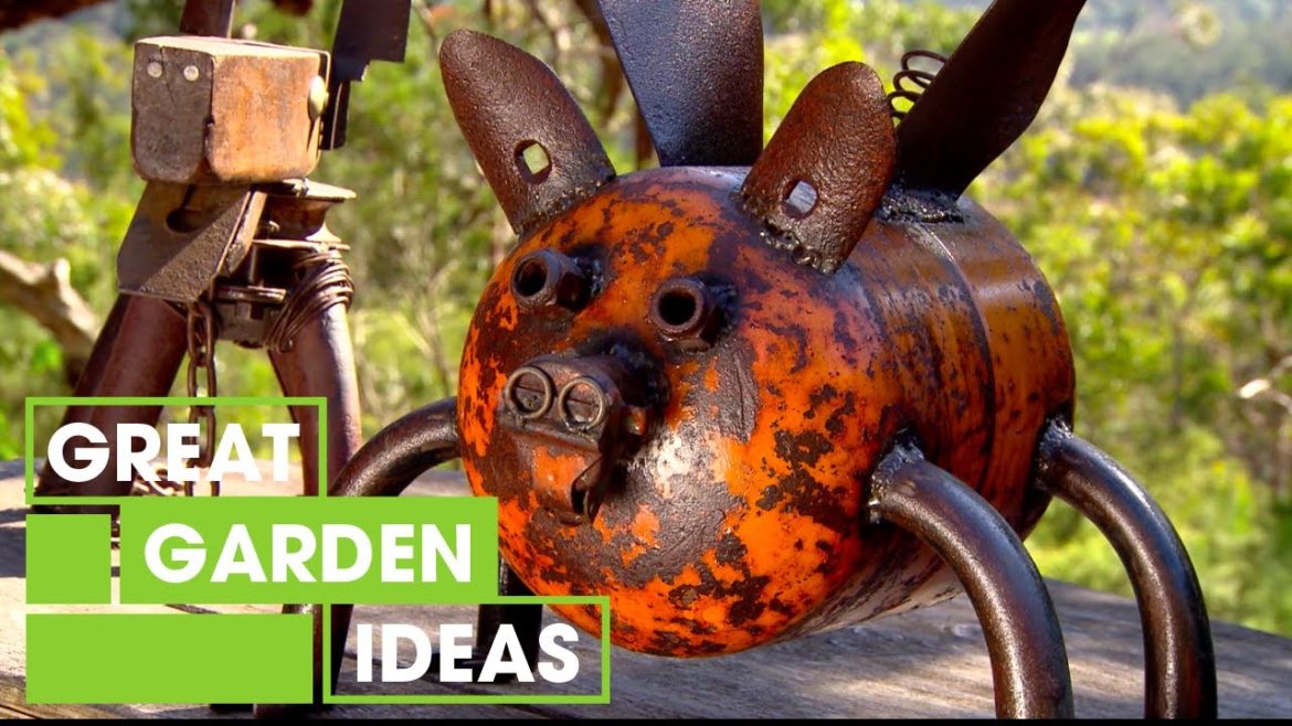 Design Your Own Recycled Metal Garden Art | Gardening | Great Home Ideas Design Your Own Recycled Metal Garden Art | Gardening | Great Home Ideas