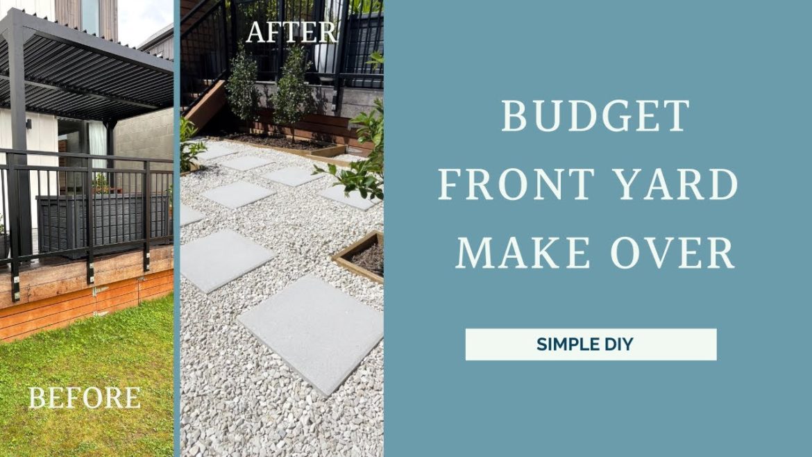 BUDGET FRONT YARD MAKEOVER | GARDENING | LANDSCAPING IDEAS