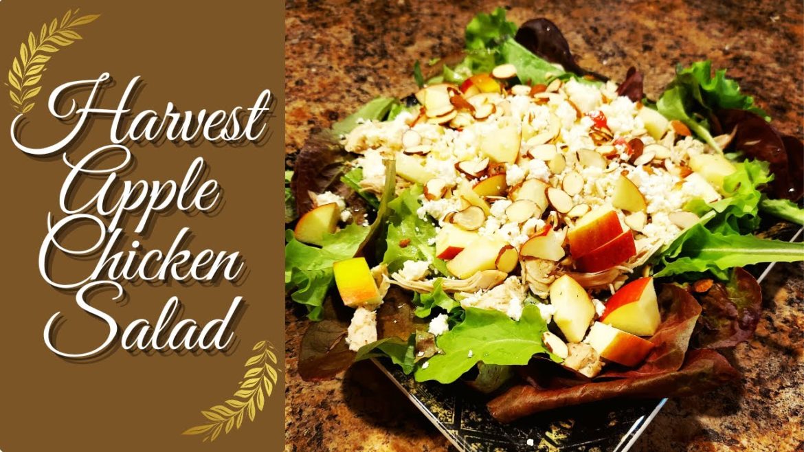 Harvest Apple Chicken Salad | Growing Lettuce In A Greenstalk | Salad Recipes | Salad Ideas