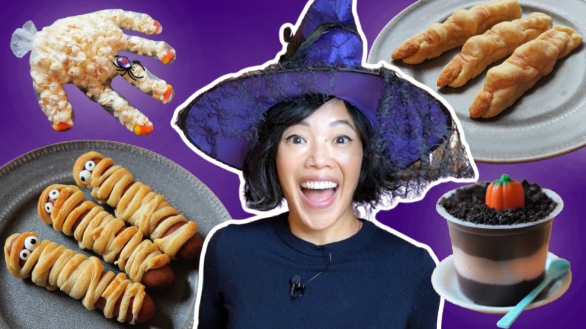 4 Easy LAST MINUTE Halloween Treats Perfect For Movie Night