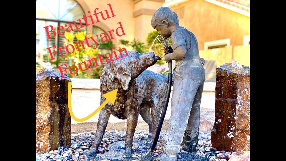 Beautiful Front Yard Fountain Beautiful Front Yard Fountain