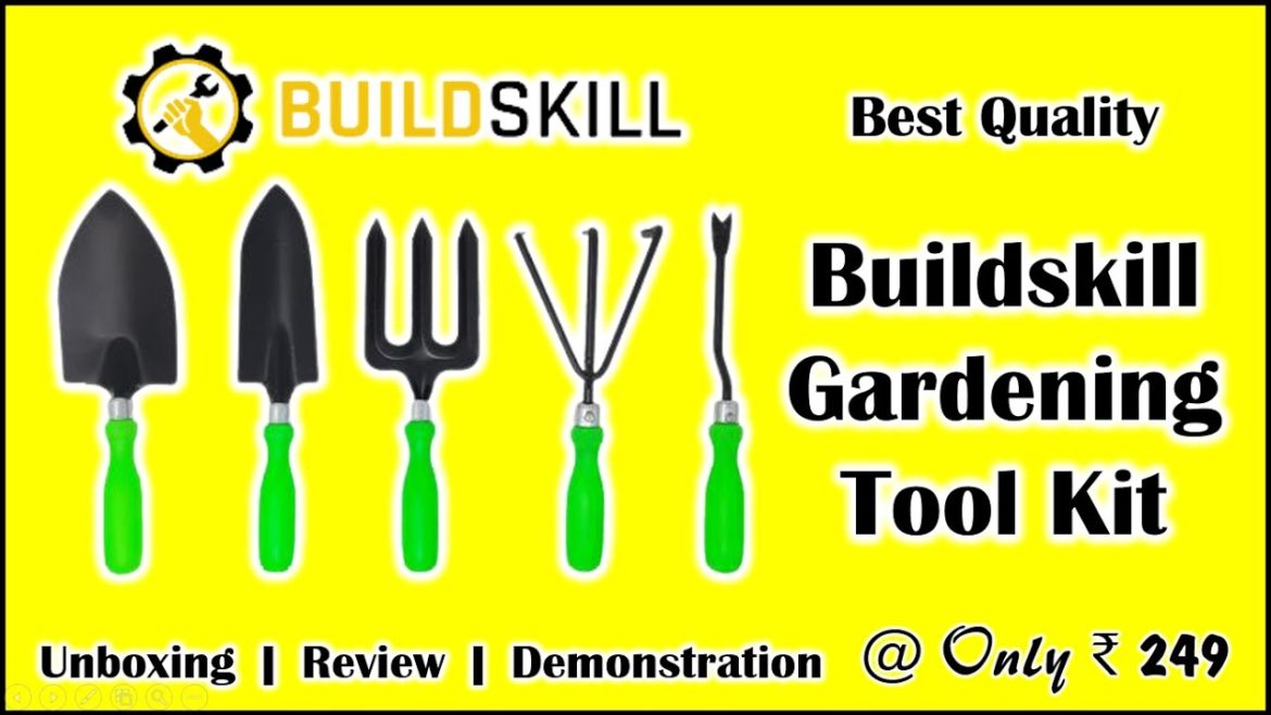 Unboxing - BuildSkill Gardening Tools | Best Garden Tool Kit | Multi Purpose Gardening Tool