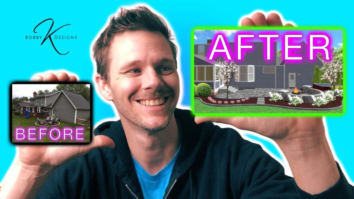 HOW TO Landscape Design a Backyard by REMOVING A NASTY DECK!