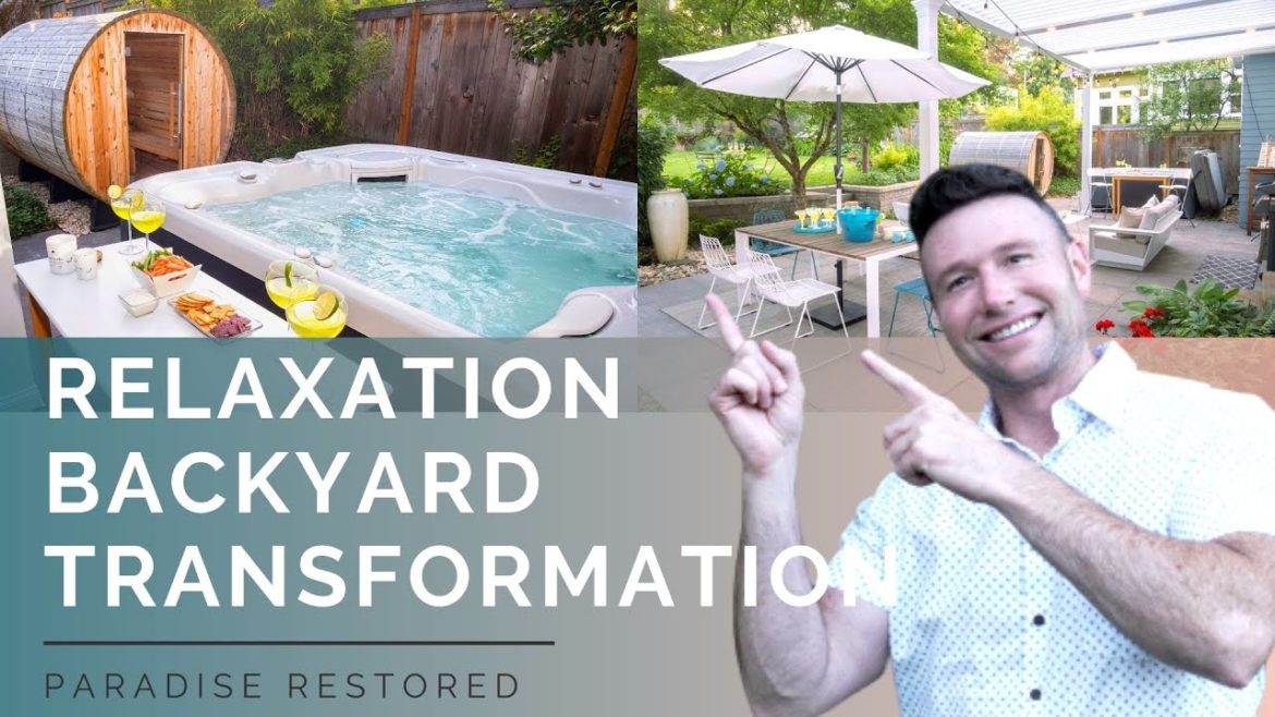 Relaxation Backyard Transformation | How to Create a Landscape to LIVE IN Relaxation Backyard Transformation | How to Create a Landscape to LIVE IN