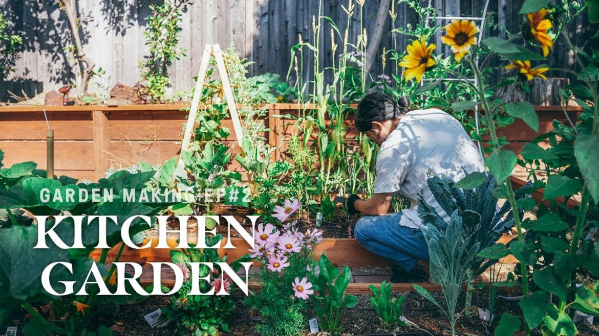 Planting a Summer Kitchen Garden|Backyard Vegetable Garden Makeover|{Garden Marking} ep#2 Planting a Summer Kitchen Garden|Backyard Vegetable Garden Makeover|{Garden Marking} ep#2