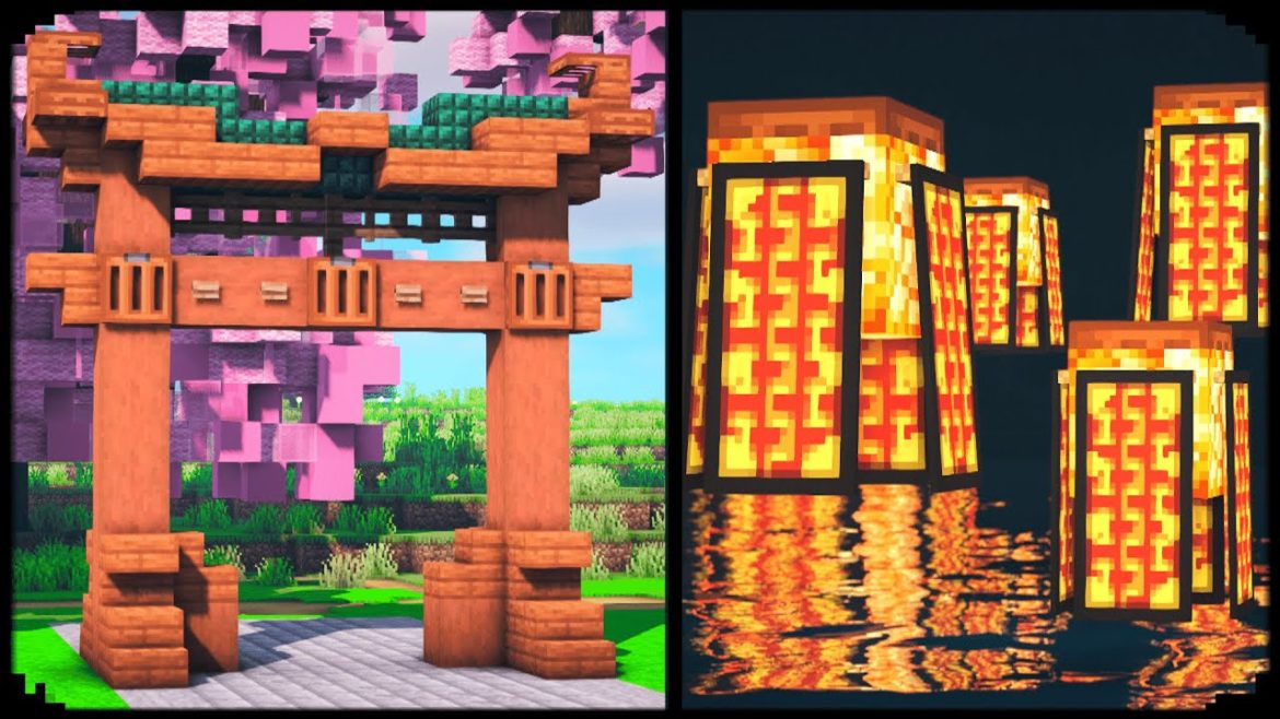 Minecraft: 20+ JAPANESE Build Hacks and Ideas Minecraft: 20+ JAPANESE Build Hacks and Ideas