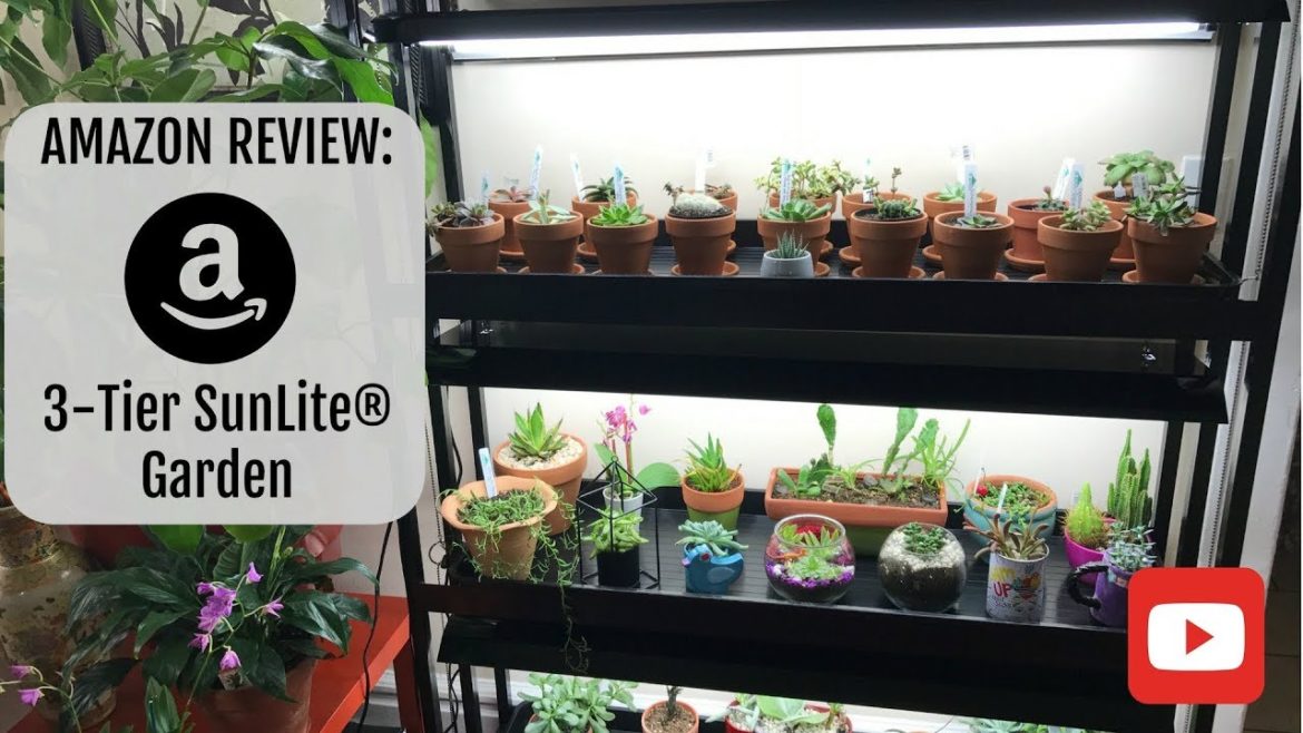 Plant Light Edition: GARDENER'S 3-Tier SunLite® Garden System Plant Light Edition: GARDENER'S 3-Tier SunLite® Garden System