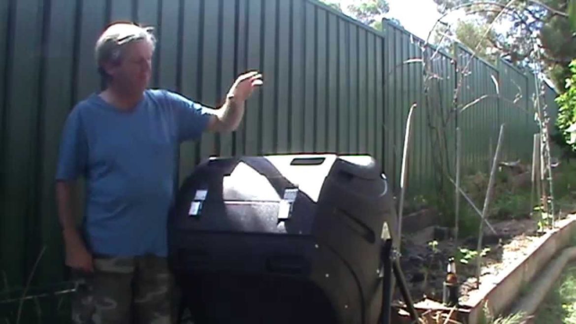 Phil's Gardening Tips And Tricks Compost Update LifeTime Compost Tumbler
