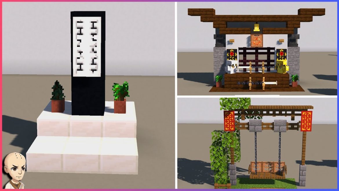 Minecraft: 30+ Japanese / Chinese Build Hacks and Ideas