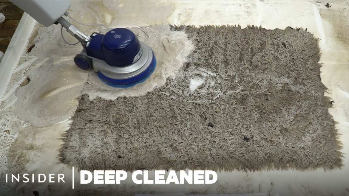 How A Worm-Infested Rug Is Deep Cleaned | Deep Cleaned | Insider