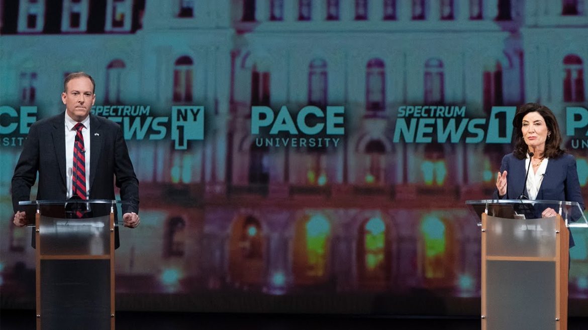 Hochul, Zeldin spar over crime, Trump in debate for New York governor Hochul, Zeldin spar over crime, Trump in debate for New York governor