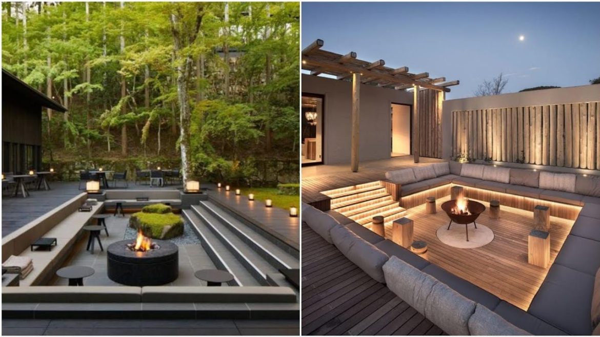 200 Outdoor Seating Ideas For Front Yard Patio Landscaping Ideas | Backyard Garden Seating Designs