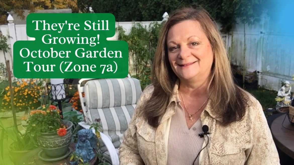 Fall Garden Tour | October Vegetable Garden Tour in Zone 7a