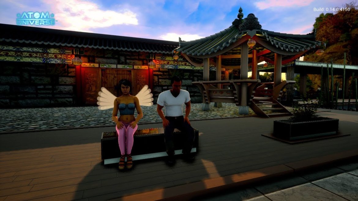 Atom Universe PS4 (T&H) Japanese Garden Apartment