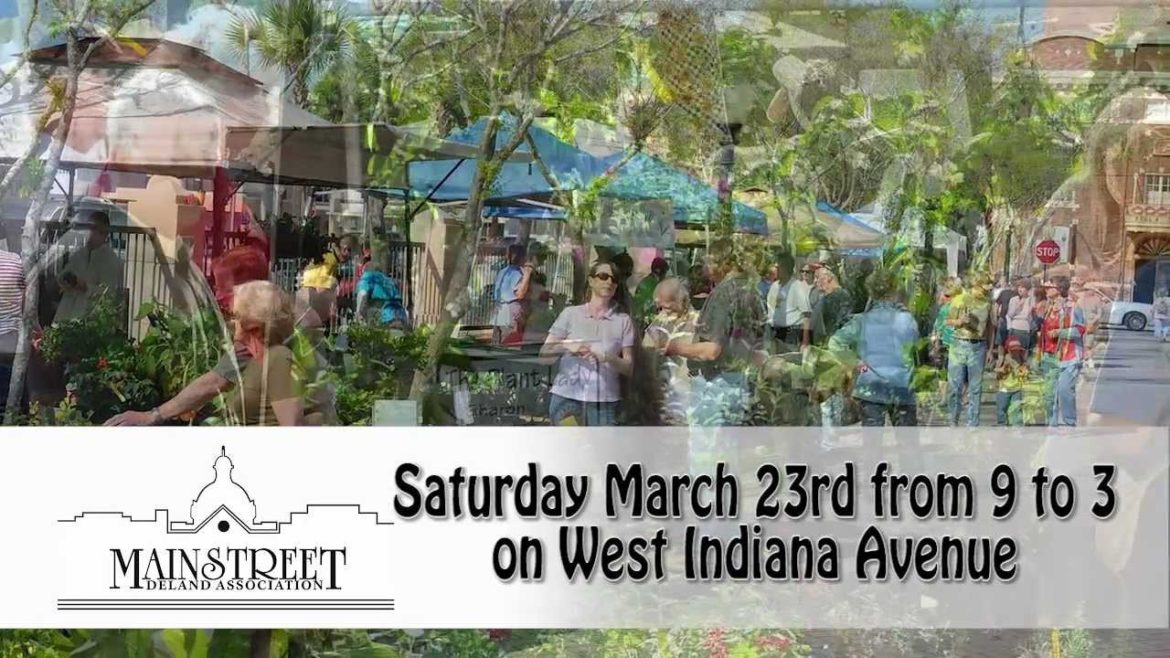 Florida Wildflower & Garden Festival and DeLand Outdoor Art Festival March 23, 2013