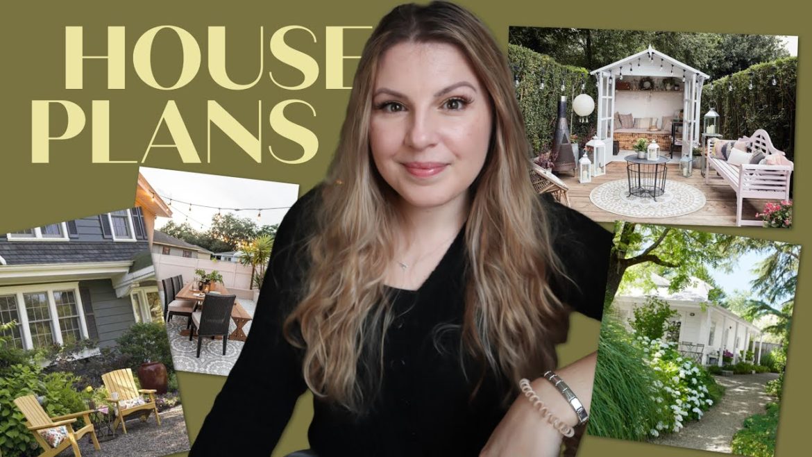 HOUSE PLANS - My Hamptons/New England Garden Dream