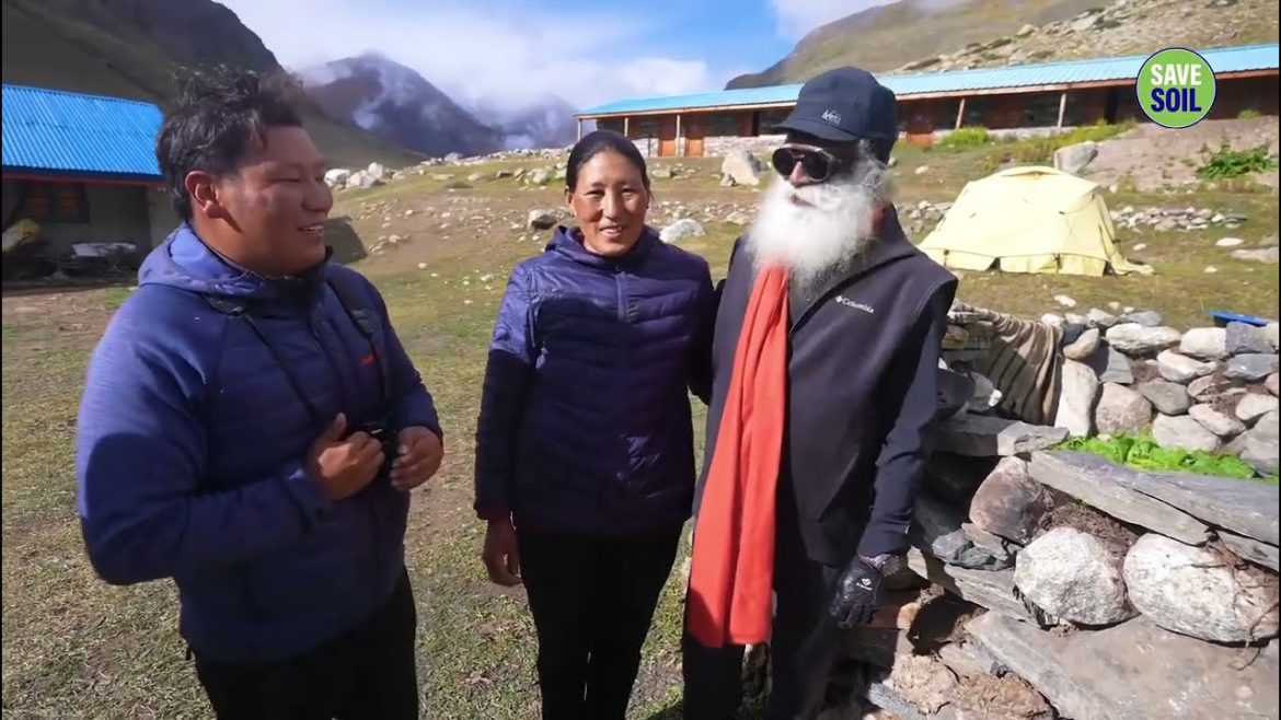 Sadhguru's Vegetable Garden Tips Up In The Himalayas Sadhguru's Vegetable Garden Tips Up In The Himalayas
