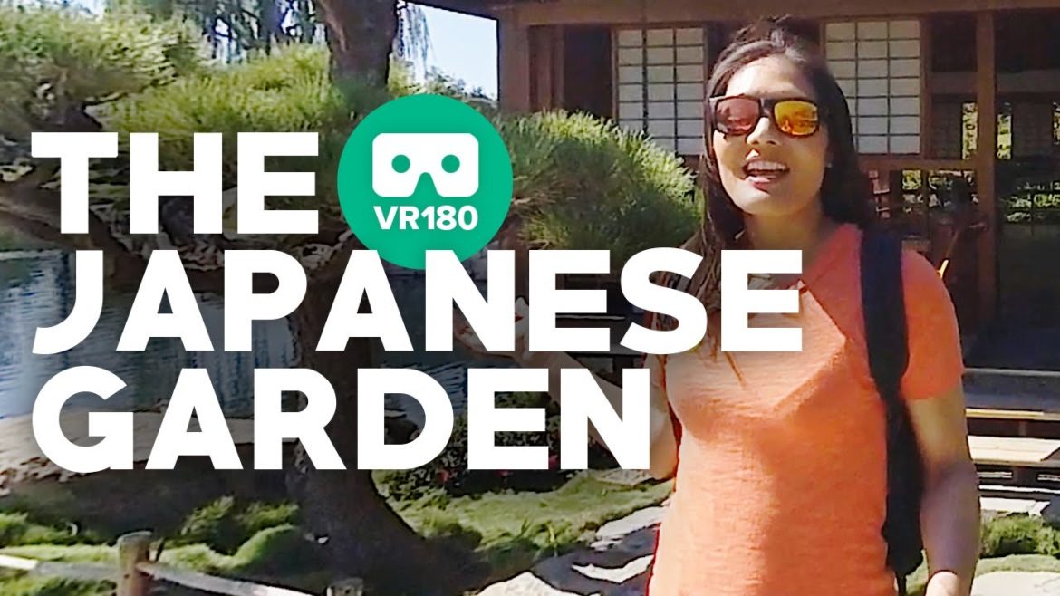 VR180 Japanese Garden Tour | 3D VR Insta360 EVO