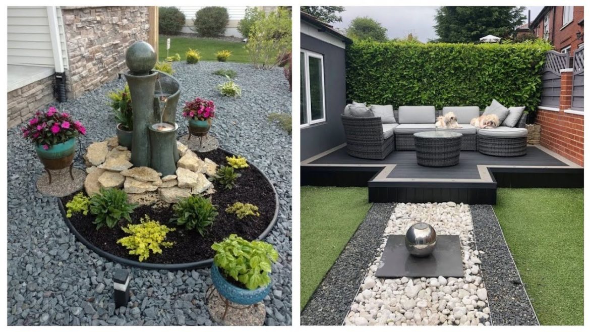 Landscape design of garden plots using stones! 80 ideas for inspiration!