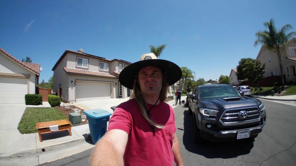 Front yard permaculture landscaping project in Southern California