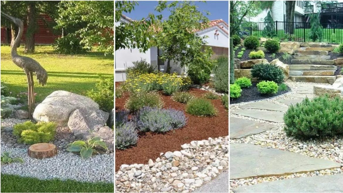 10 Stunning Rock Landscaping Ideas For Backyard
