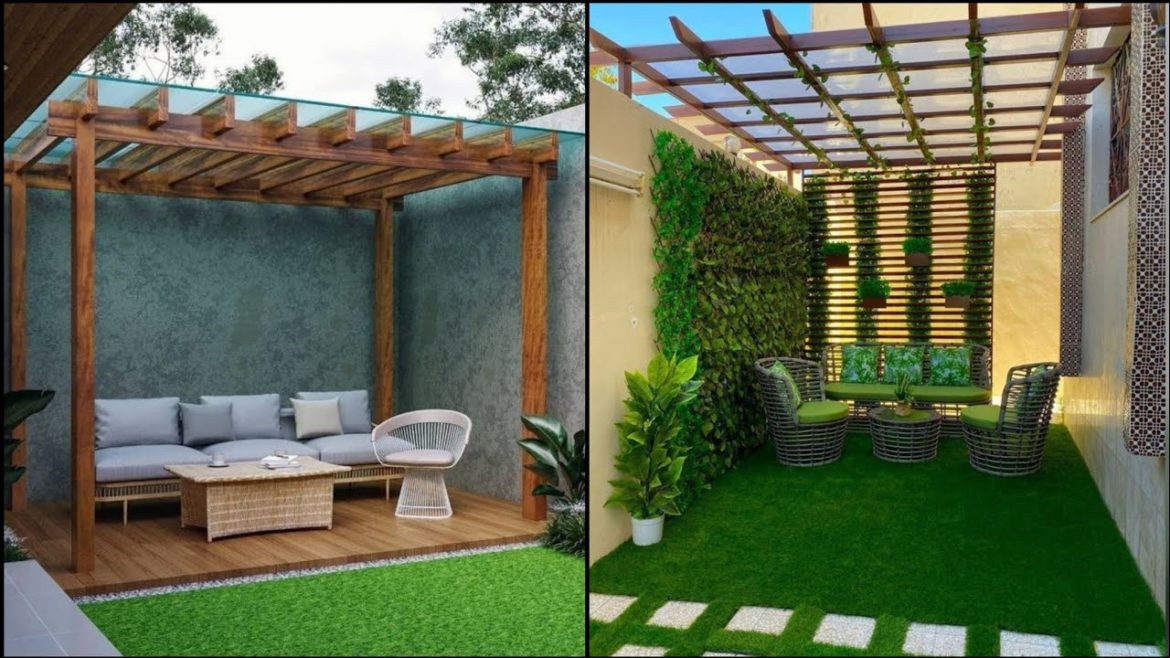 Backyard Garden Landscaping Ideas 2022 | Patio Decoration | Seating Arrangements | Backyard Patio
