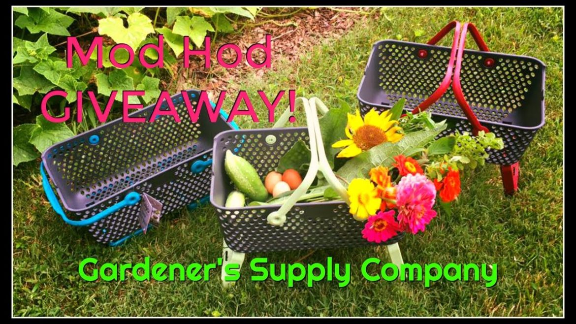 GIVEAWAY TIME! Wonderful Harvest Mod Hod from Gardener's Supply Company! GIVEAWAY TIME! Wonderful Harvest Mod Hod from Gardener's Supply Company!