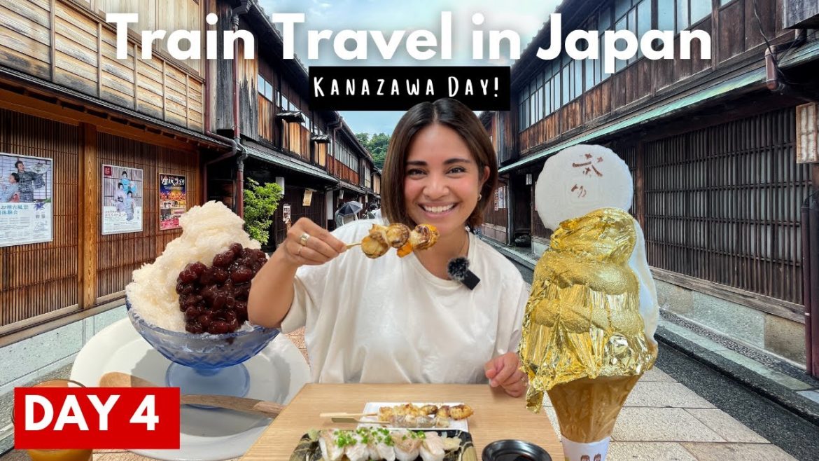 Street Food + Gold Leaf Ice Cream + Japan's most beautiful garden + cycling + AMAZING seafood! AHHH! Street Food + Gold Leaf Ice Cream + Japan's most beautiful garden + cycling + AMAZING seafood! AHHH!