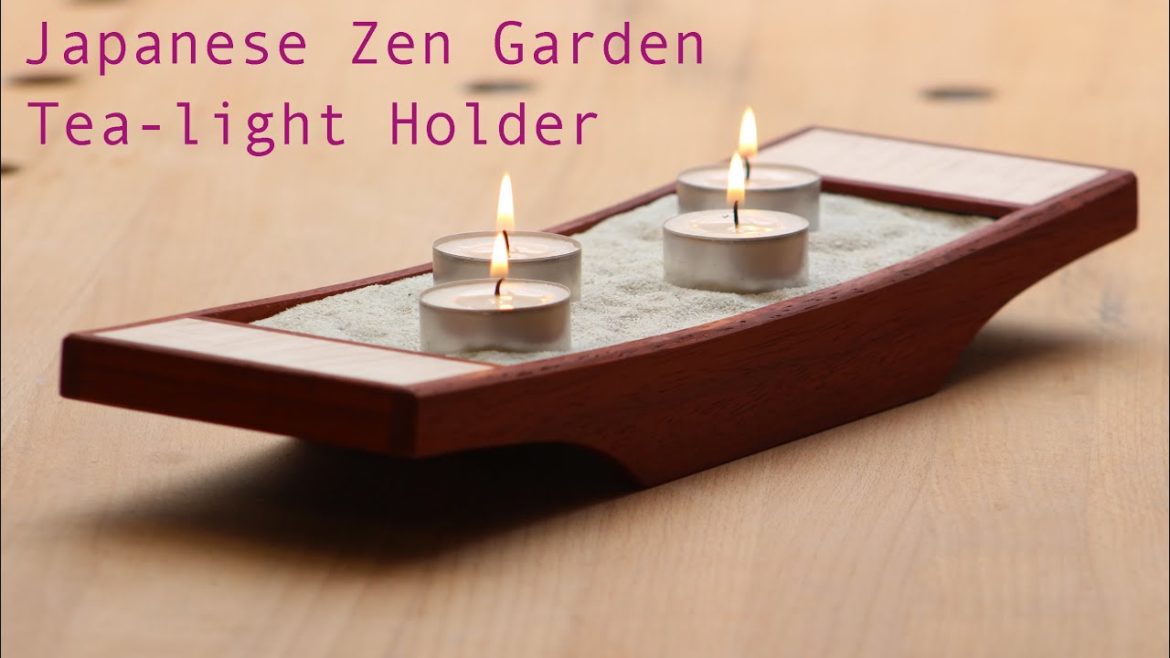 How To Make A Japanese Zen Garden Tea-light Holder / Elegant Table Centrepiece Made From Scrap Wood! How To Make A Japanese Zen Garden Tea-light Holder / Elegant Table Centrepiece Made From Scrap Wood!
