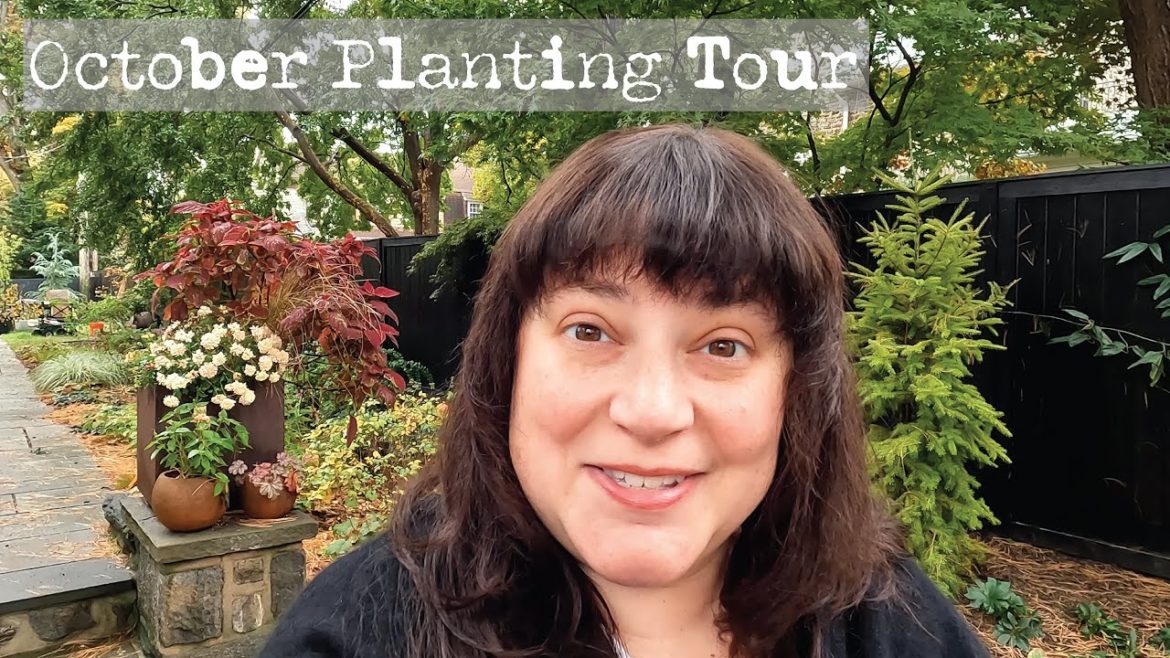 Garden Tour October Tree Planting | Fall 2022