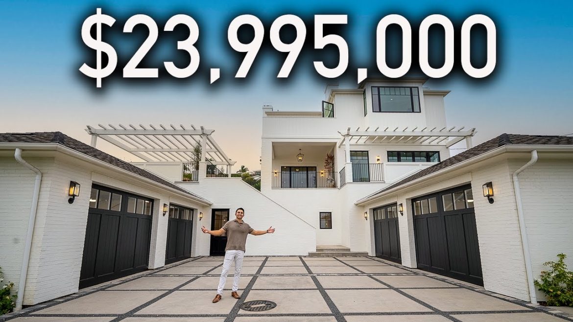 Inside a $23,995,000 Pacific Palisades Mansion with Incredible Ocean Views!