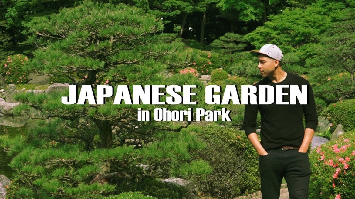 Beautiful Japanese Garden at Ohori Park