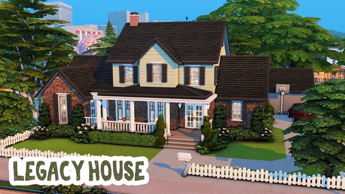 Legacy Challenge House 🏡 || The Sims 4: Speed Build
