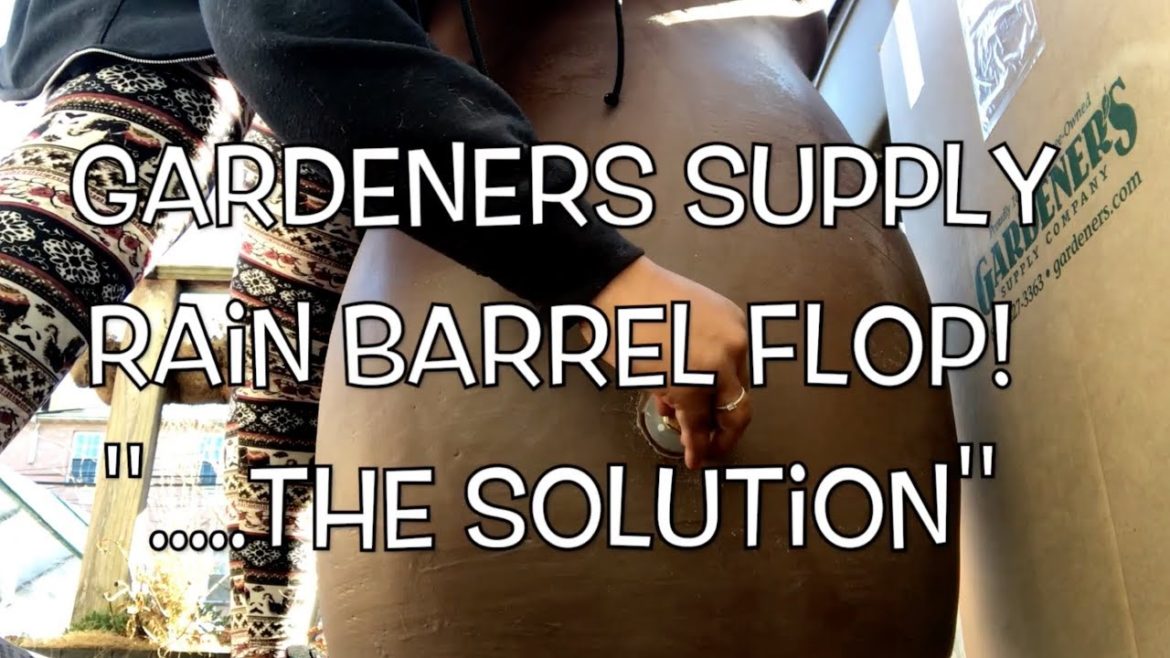DIY Gardeners Supply Rainwater Urn (Part 2) DIY Gardeners Supply Rainwater Urn (Part 2)