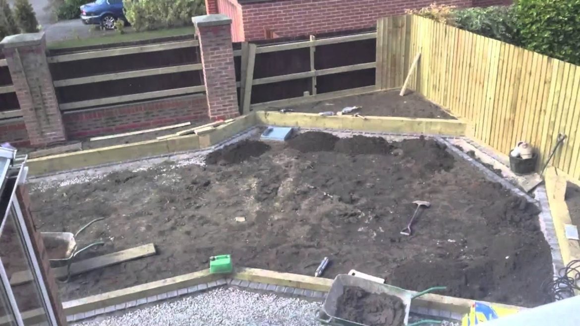 MP Landscape & Garden Design - Howcroft Gardens, Wakefield - Construction Timelapse