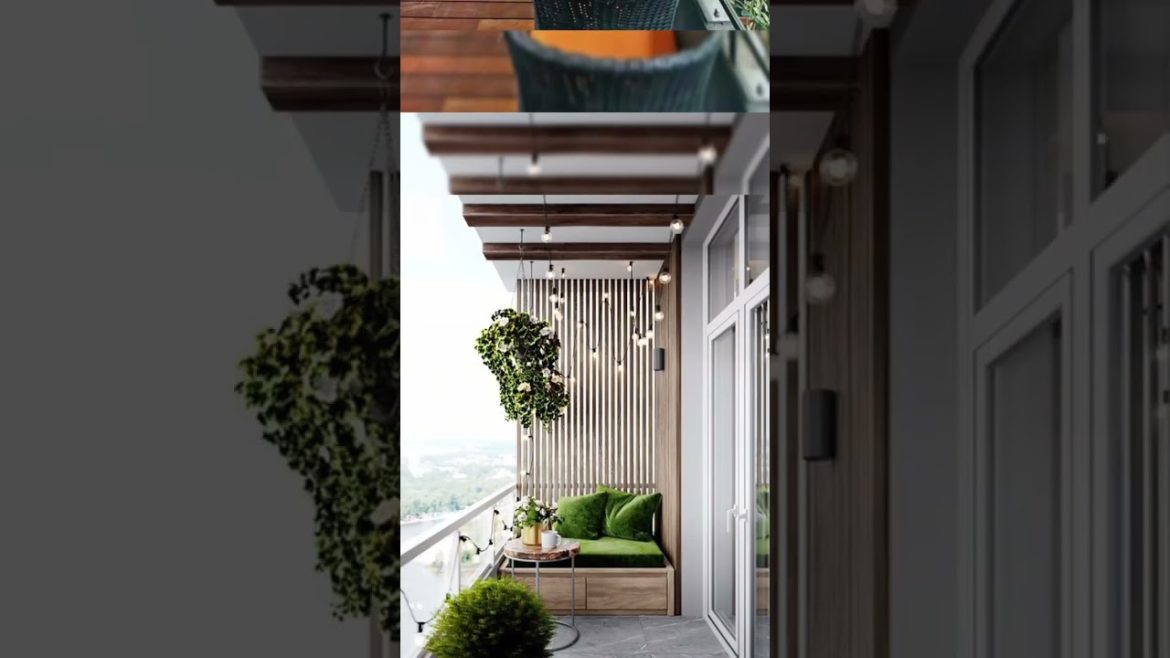 Neo Classic Balcony Garden Design Ideas#neoclassical#balconygardenideas