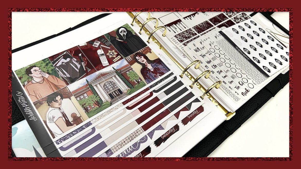 Plan With Me // Scream! (Scribble Prints Co.)