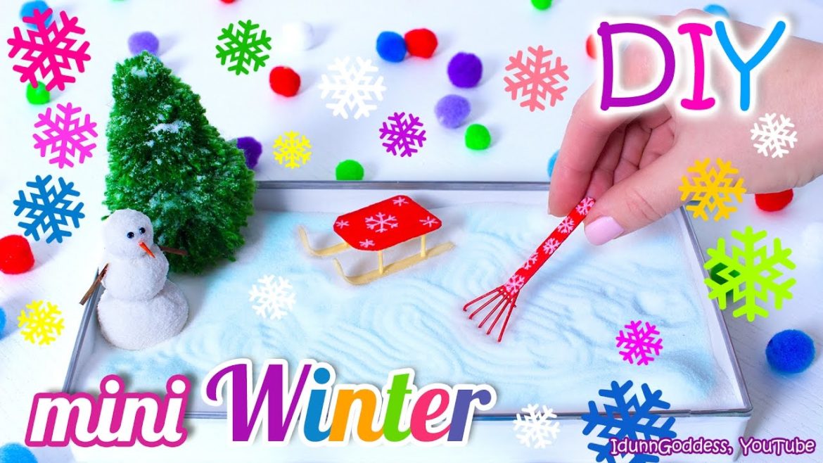 How To Make A Miniature Winter Zen Garden – DIY Stress-Relieving Desk Decoration How To Make A Miniature Winter Zen Garden – DIY Stress-Relieving Desk Decoration