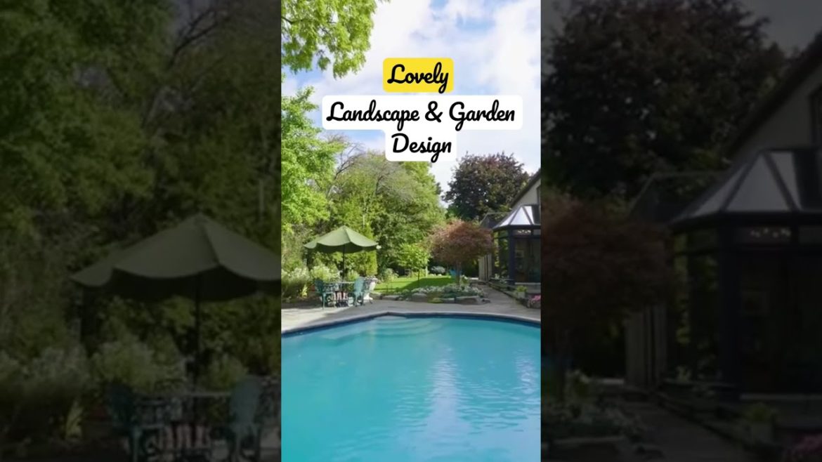 Lovely Garden Design #landscape #swimmingpool #garden #backyardgardening #gardening #swimming #live Lovely Garden Design #landscape #swimmingpool #garden #backyardgardening #gardening #swimming #live