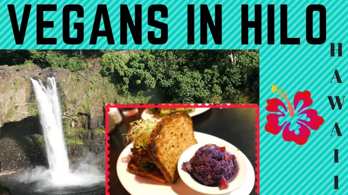 Vegans in Hilo - Rainbow Falls, Japanese Garden and Eating Out VLOG