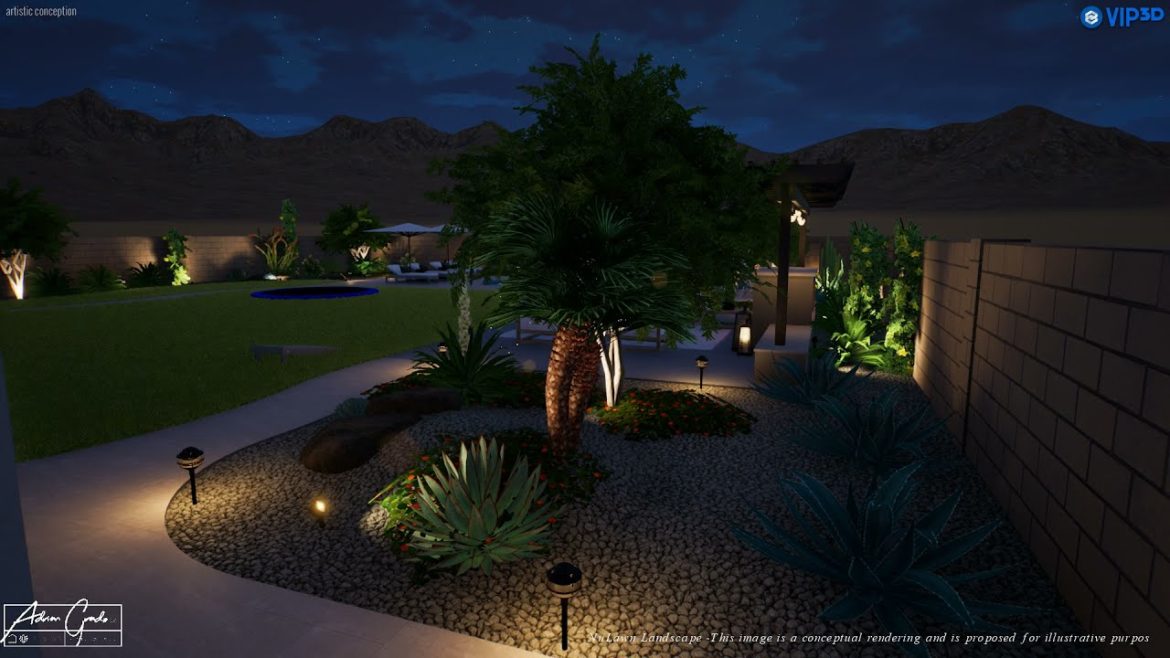 Nulawn Landscape -Chandler, AZ. - Front & backyard Landscape