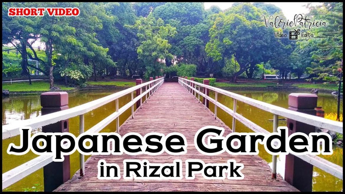 JAPANESE GARDEN IN RIZAL PARK #shorts