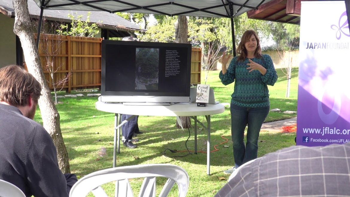Leslie Buck talk on Japanese Gardening at Brand Park, Glendale, CA Jan 20, 2019