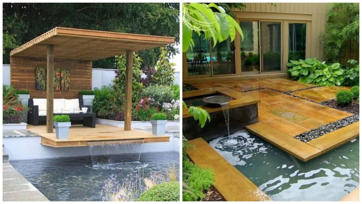 Beautiful water features in landscape design a garden, a backyard of a country house! 50+ ideas ! Beautiful water features in landscape design a garden, a backyard of a country house! 50+ ideas !