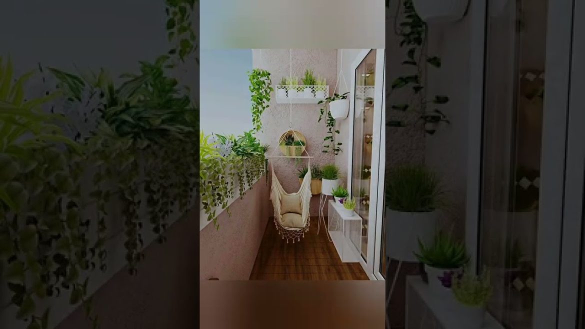20 Tips Make balcony Revamp !! easy decor tips #balconydecorideas #fresh #garden #hanggin#pillow #yt