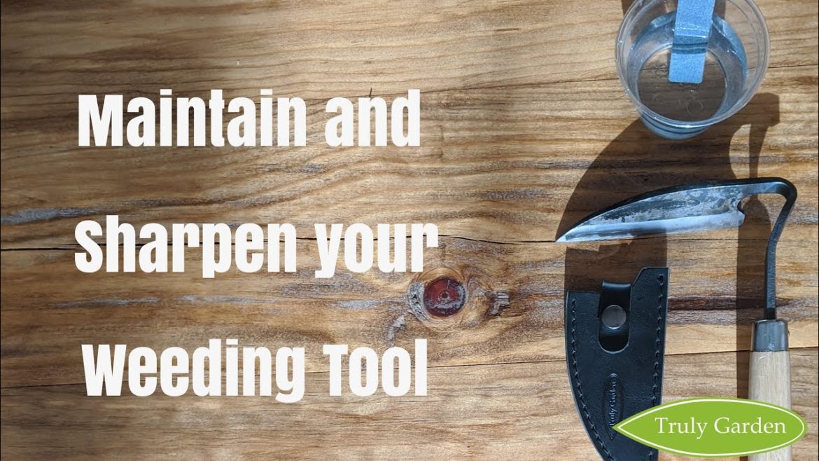 Truly Garden Sickle Style Weeder Tool Care